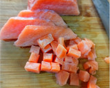Foto del paso 1 de la receta: Tartar de salmón con salsa de lima