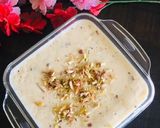 A picture of step 3 of Kesar dry fruits kheer.