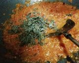 A picture of step 6 of Arbi Masala Curry.