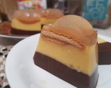 Foto langkah ke 2 dari resep Puding Biskuit (3 Lapis).