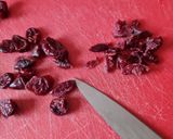 A picture of step 2 of Cranberry Shortbread.