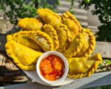 Hình bước làm 3 của món Bánh gối nhà làm
