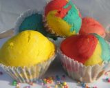 Foto del paso 6 de la receta: Muffins de yogurt y colores