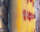 Une image de l'étape 2 de Dessert au lait et orange.