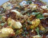A picture of step 3 of Egg Drop Curry..