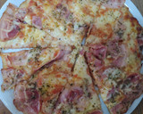 Foto del paso 2 de la receta: Pizza 4 formagio amb beicom Fumat (ahumado)