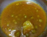 आलू मटर की सब्जी (Aloo Matar ki sabji recipe in hindi) रेसिपी चरण 6 फोटो