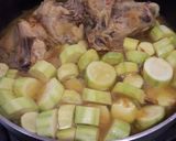 عکس مرحله 3 از دستور خوراک مرغ و کدو chicken and zucchini 🥘
