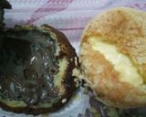 Foto langkah ke 9 dari resep Choux Pastry Vanilla and Chocolate.
