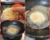 A picture of step 1 of Paneer veg egg with nest.
