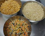 A picture of step 1 of Handvo (Gujarati Savory Lentil Cake).