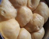 Foto langkah ke 4 dari resep Roti sobek keju manis teflon.
