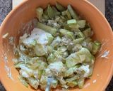 A picture of step 5 of Quick and Simple Zucchini Salad.