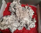 Oreo Cream Cheese stuffed Red Velvet Brownies recipe step 7 photo