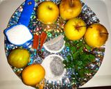 A picture of step 1 of Apple ice tea.
