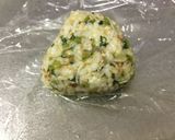 A picture of step 8 of Japanese Daikon Rice and Onigiri (Rice Ball).