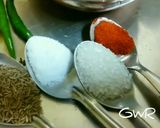 A picture of step 2 of Pearly Sago Pulav.