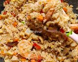 Gambar langkah 9 resipi Nasi Goreng Cina.