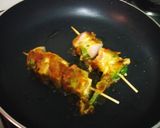 A picture of step 4 of Paneer tikka.