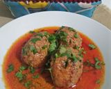 A picture of step 15 of Vegetable Kofta with chapati.
