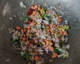 A picture of step 5 of Upma.