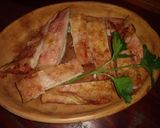 Foto del paso 5 de la receta: Matambrito al horno con crema de palta y reciclado de paella