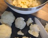 Tejszínes-karfiolos csirkeszósz (Gluténmentes) recept fázis 2 fotója