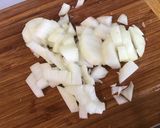 Une image de l'étape 4 de Poulet mariné aux poivrons bicolores.