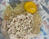 Foto del paso 2 de la receta: Tortilla de brócoli y pollo para bebés