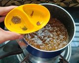 A picture of step 4 of Corona special tea kadha recipe.