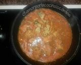 Foto del paso 1 de la receta Bonito del norte con salsa de tomate casera y arroz a la colombi