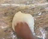 A picture of step 7 of Sour dough pizza.