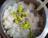 A picture of step 3 of Dal Chawal.