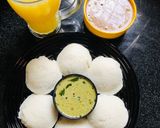 A picture of step 2 of Sama millets rice idly.