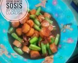 Foto langkah ke 3 dari resep Oseng buncis sosis.