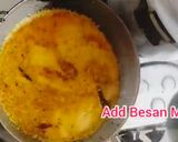 बेसन पिठला (besan pithala recipe in Hindi) रेसिपी चरण 3 फोटो