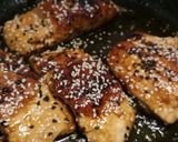 A picture of step 4 of Sticky salmon.