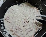 Foto del paso 3 de la receta: Espaguetis con nata