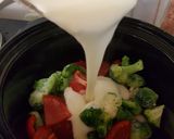 A picture of step 7 of My Slow Cheesey Chicken and Broccoli bake.