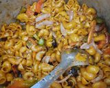 झटपट मैकरॉनी (jhatpat macaroni recipe in Hindi) रेसिपी चरण 4 फोटो