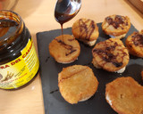 Foto del paso 4 de la receta: Tosta de queso frito, miel de caña y nueces