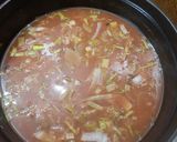 Une image de l'étape 4 de 🌱 Soupe coriandre tomate vermicelle.