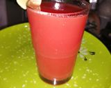 A picture of step 2 of Watermelon juice.