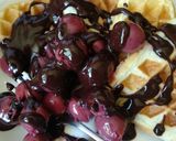 Házi csokoládé öntet recept fázis 3 fotója
