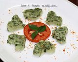 A picture of step 4 of Methi & sprouted moong dal dhokla.