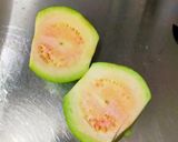 A picture of step 1 of Guava Sharbat.