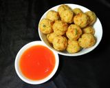 Foto langkah ke 4 dari resep Bola-bola mie instan (3 bahan utama).