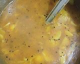A picture of step 4 of Aloo ki bhaji.