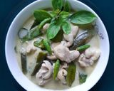 รูปขั้นตอนการทำที่ 5 ของ แกงเขียวหวานไก่ใส่มะเขือยาว