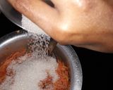 A picture of step 2 of Carrot Halwa.